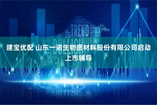 建宝优配 山东一诺生物质材料股份有限公司启动上市辅导